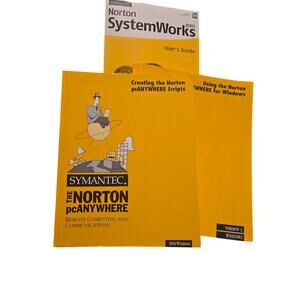Norton symantec 3 books
